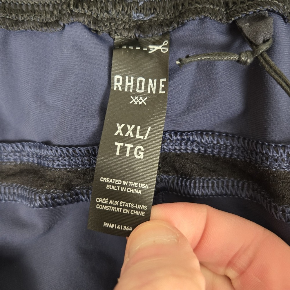 RHONE Rhone 7" Versatility Short Mens 2XL Blue‎ Unlined Gym Athleisure Training - Picture 4 of 11